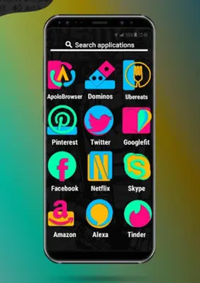 Apolo 4Colors - Theme, Icon pa android App screenshot 0